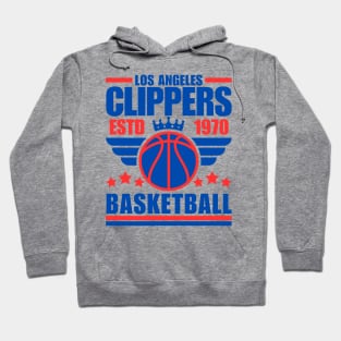 Los Angeles Clippers 1970 Basketball Retro Hoodie